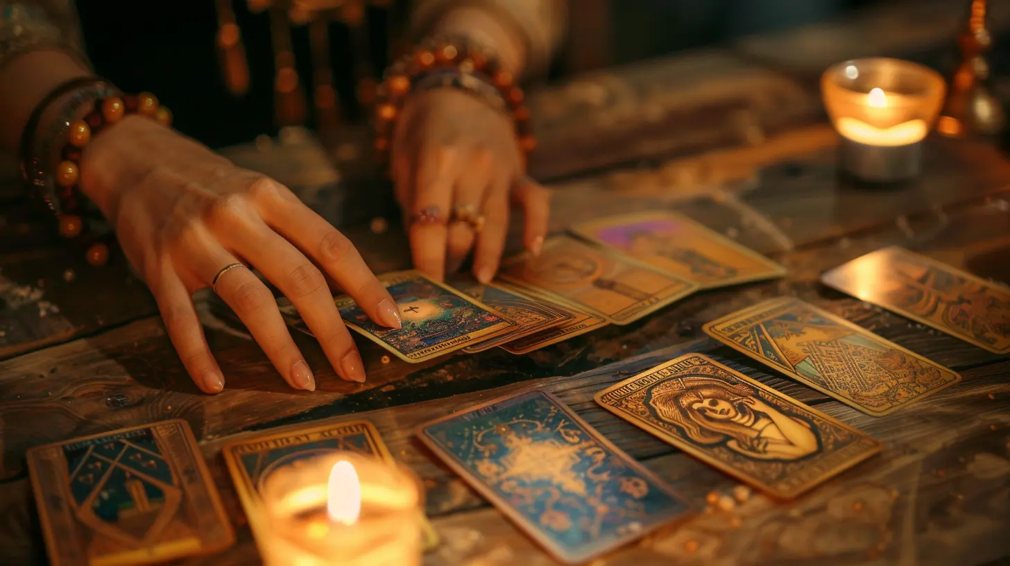 Des cartes de tarot