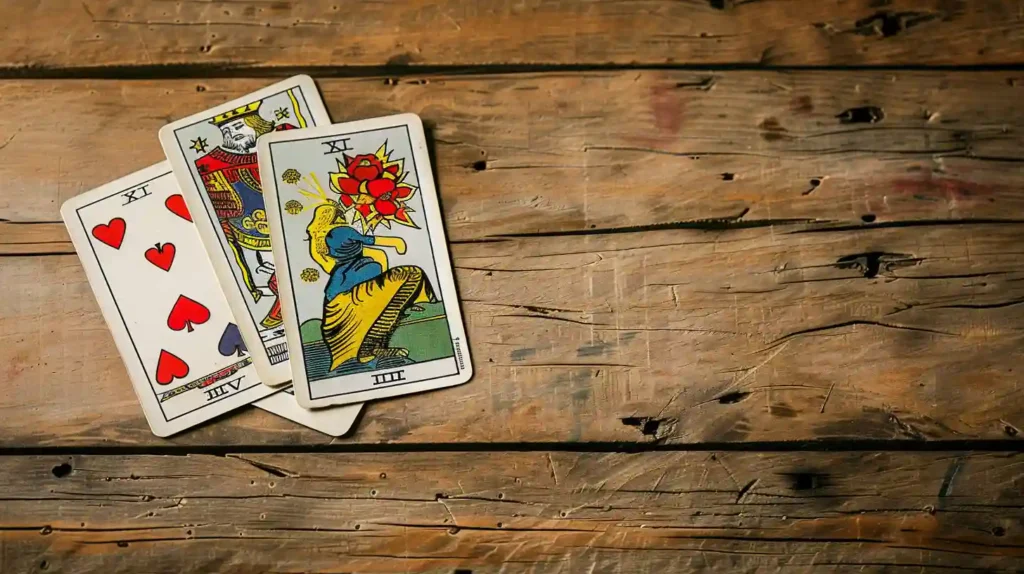 Des cartes de tarot
