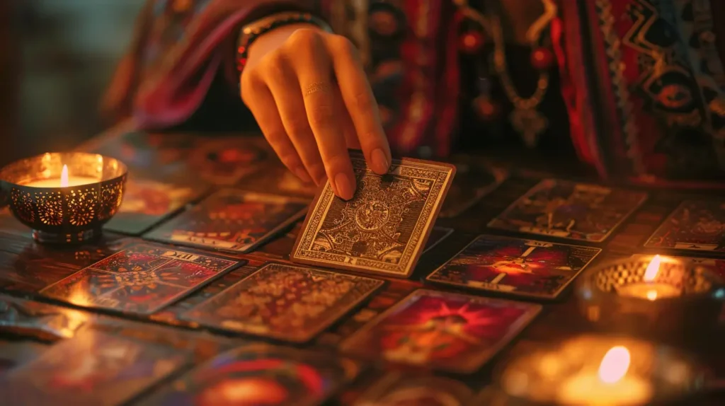Des cartes de tarot