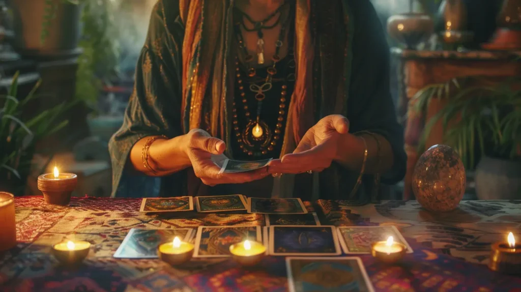 Des cartes de tarot