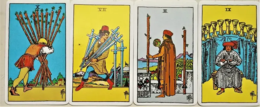 Cartes traditionnelles du tarot
