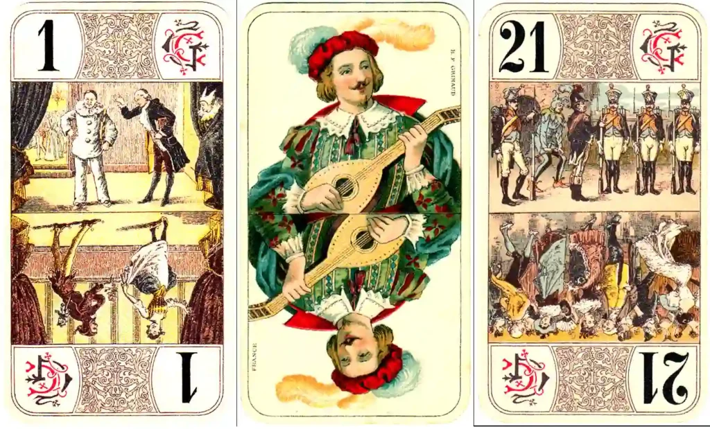 Cartes traditionnelles du tarot